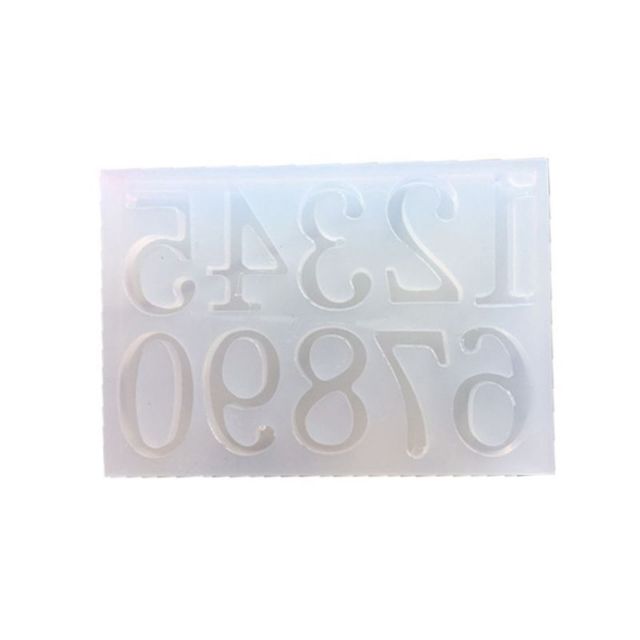 Khuôn silicone làm chữ số