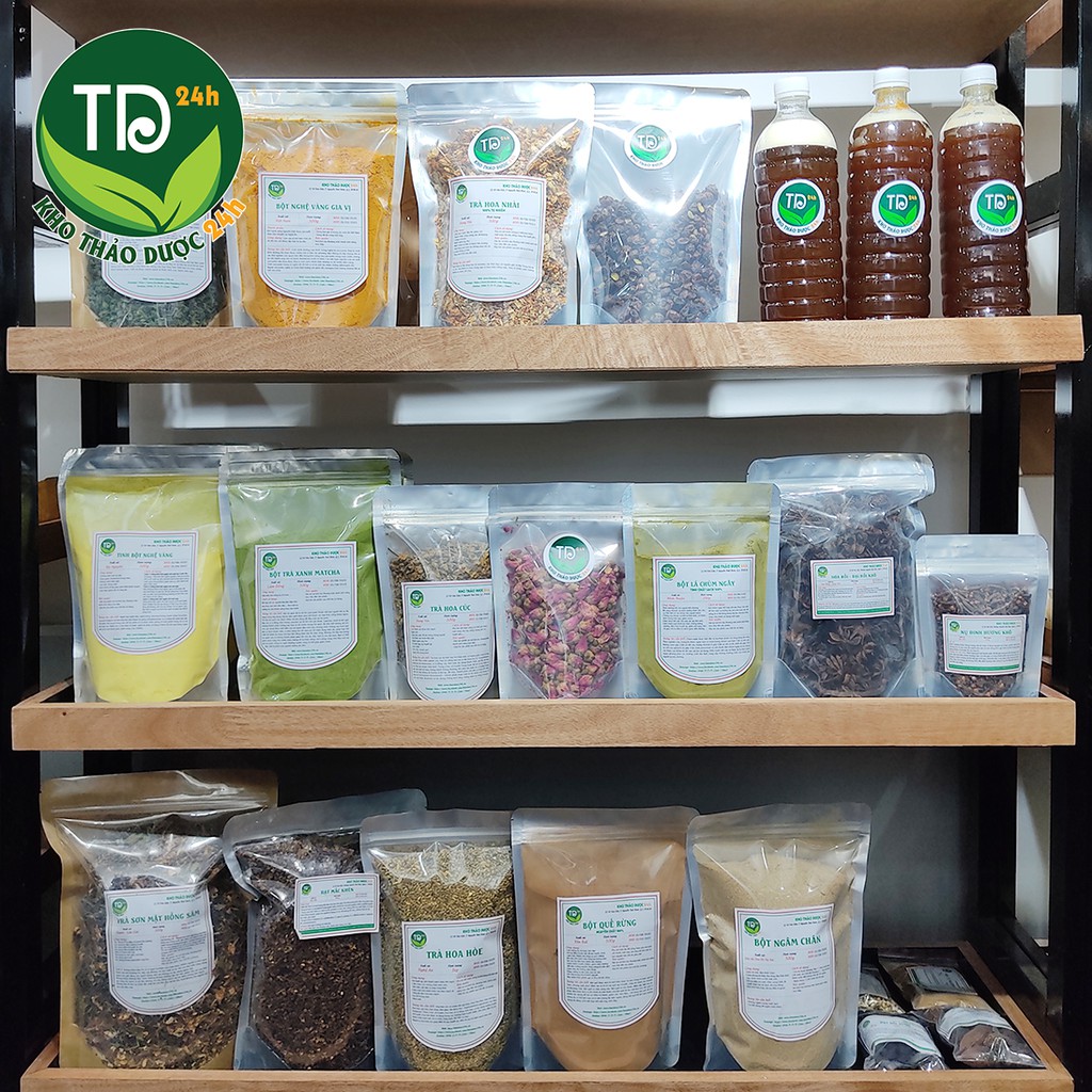 [1kg] Trà hoa hồng tự nhiên, giảm stress, tốt cho tiêu hóa, đường tiết niệu, ngừa đau bụng kinh | Kho thảo dược 24h