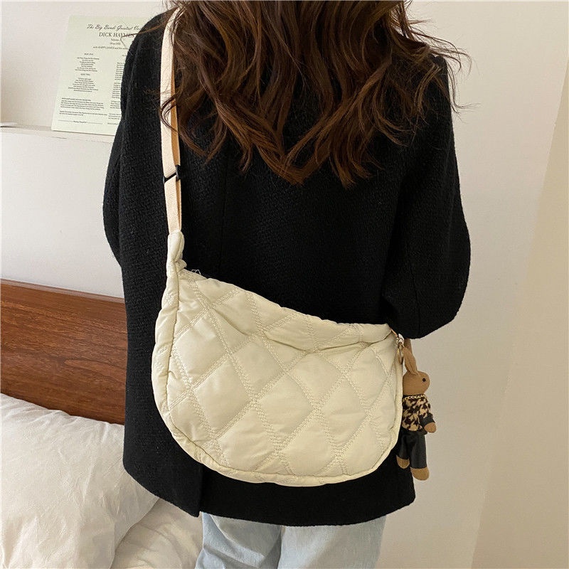 Túi Đeo Chéo Vai Bằng Nylon Sức Chứa Lớn Thời Trang Cho Nữ