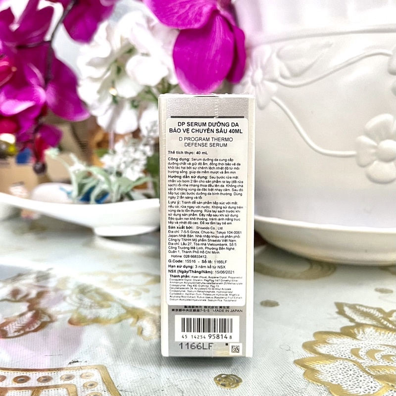 Serum dưỡng da bảo vệ chuyên sâu d program Thermo Defense Serum 40ml