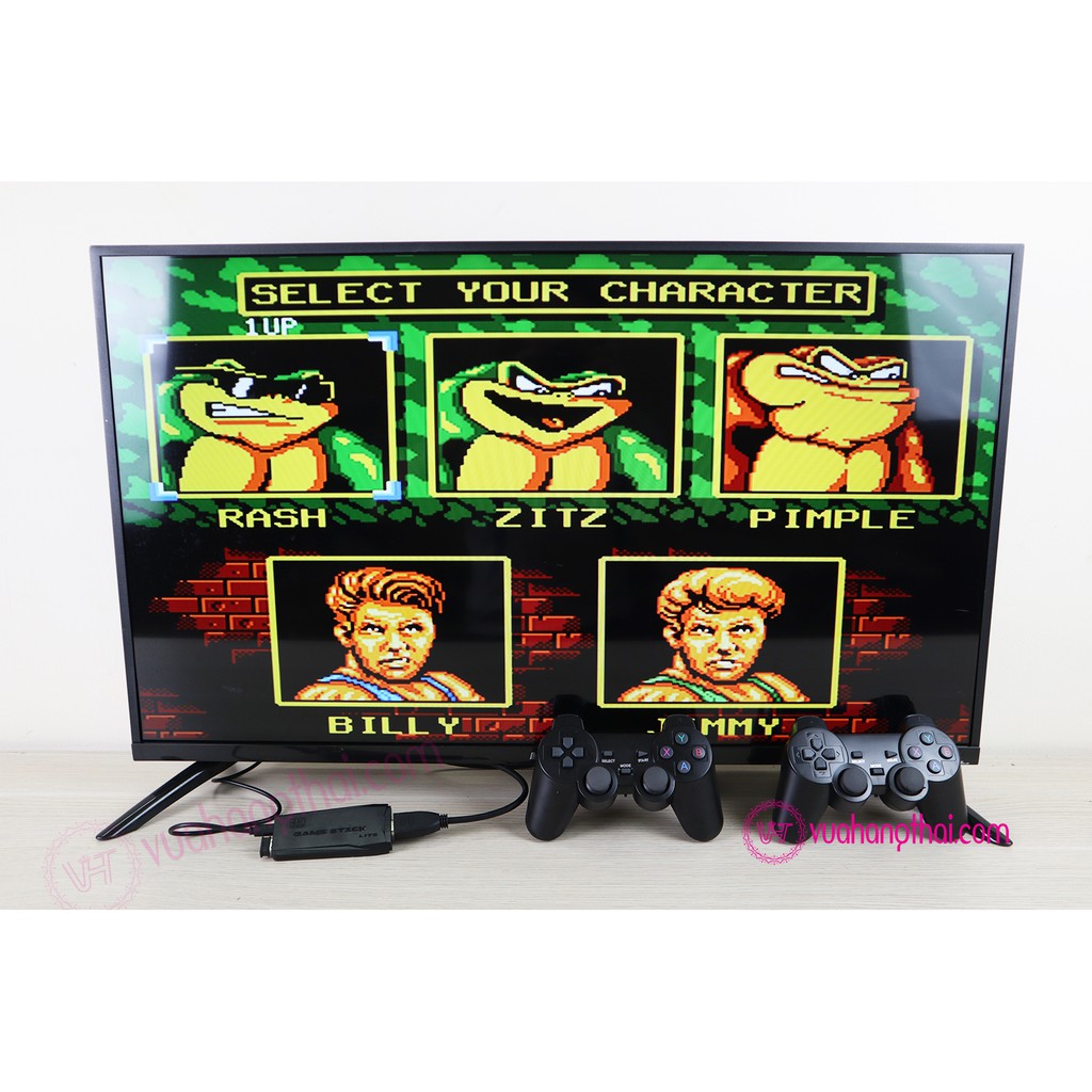 Máy Chơi Game Stick 4K 4 Nút 6 Nút HDMI Không Dây PS35000, PS10000 - Game Cầm Tay PS1/ATARI/MAME/SFC/FC/GBA/GB/GBC/MD