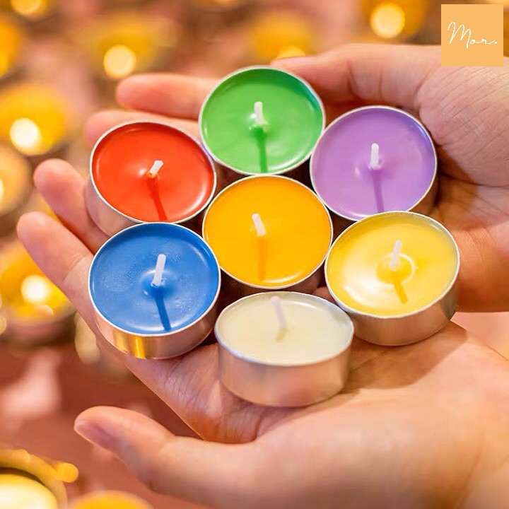 Nến tealight không mùi, không khói