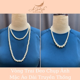 Phụ Kiện Vòng Trai Đeo Cổ mặc Áo Dài Truyền Thông.