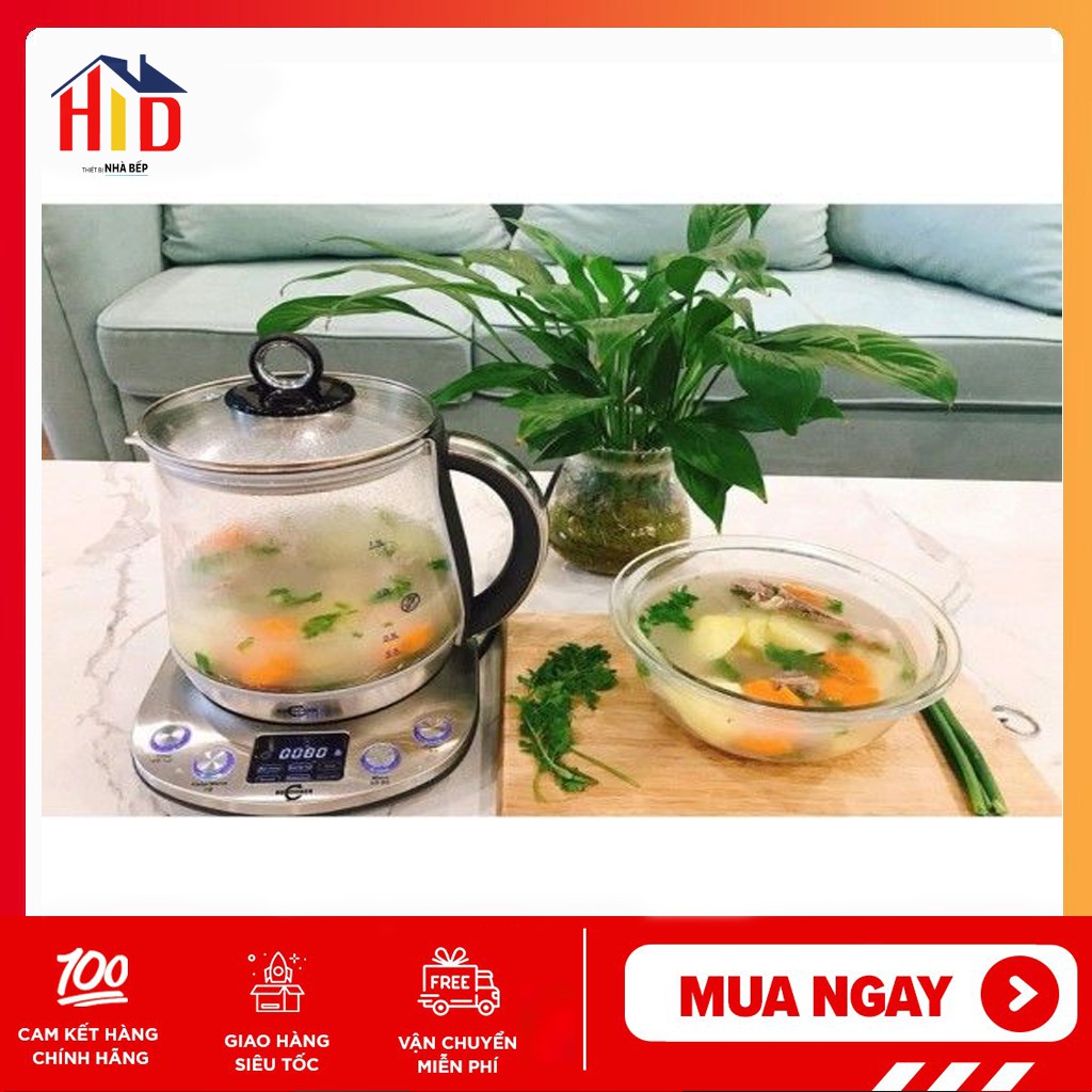 Máy chưng yến và pha trà , Ấm nấu đa năng thông minh Bbcooker Bs20