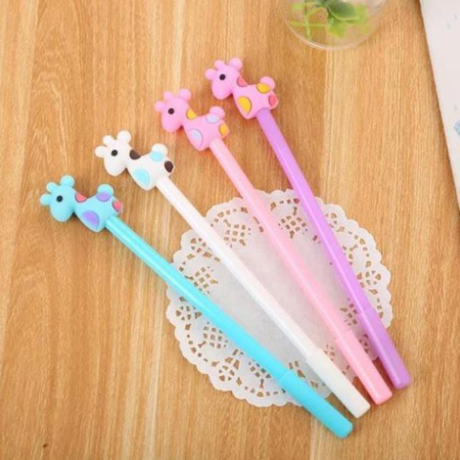 Bút Gel Nước Mực Đen Hươu Nhiều Màu H46