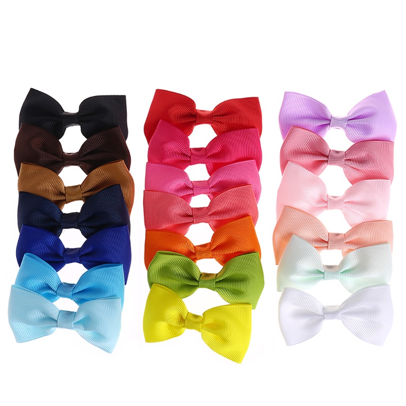 Set 20 Kẹp Tóc Nơ Thời Trang Cho Bé Gái