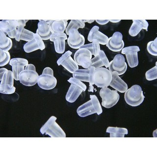 Chốt khuyên tai silicon /2k 3 đôi