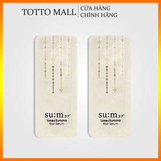 [30 gói] Tinh Chất tái tạo da Su:m37 Losec Summa Elixir Serum 1mlx30 - Sampe tinh chất serum  sum