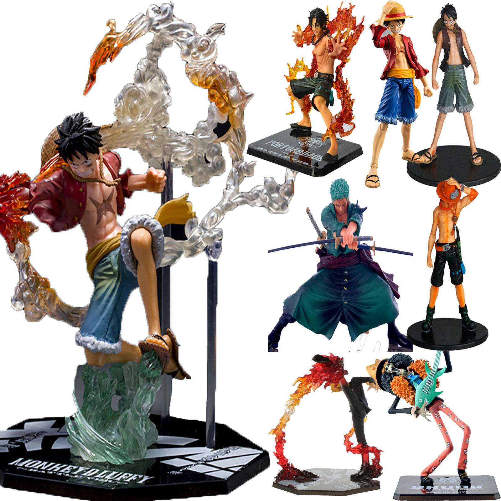 Mô Hình Nhân Vật Portgas D Ace Anime One Piece Cao 14cm