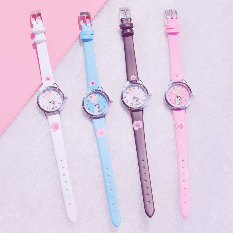 hồ đồng Đồng hồ trẻ em Girls Girls Trường tiểu học Học sinh trung học phổ thông Phiên bản Hàn Quốc của con trỏ cô gá | BigBuy360 - bigbuy360.vn