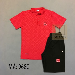 Áo thun lạnh uni kẻ vân chìm