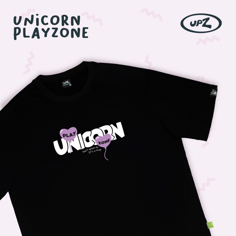 UPZ Áo Thun In Heart Balloon (2 Màu)