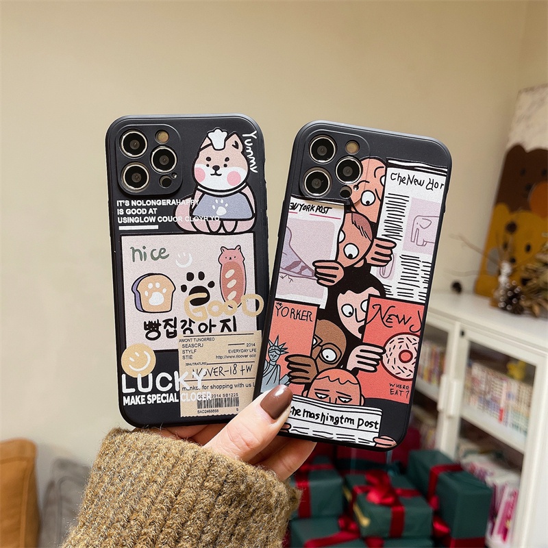 Ốp điện thoại thích hợp cho iPhone 12 PRO MAX MINI 13 PRO MAX MINI 11 PRO MAX 6 7 6S 8 PLUS X XR XSMAX SE 2020 6SPLUS