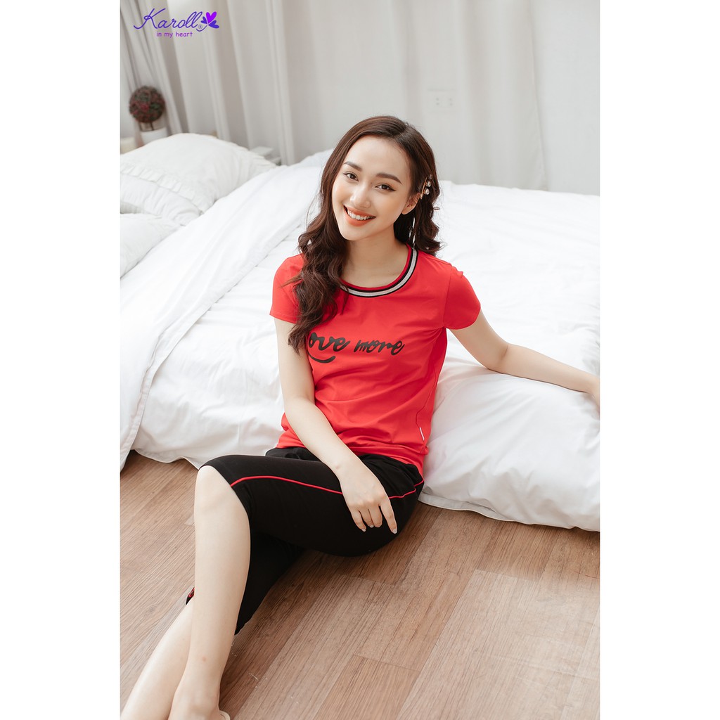 [Mã WAADD giảm 20k đơn 99k] Bộ cotton karoll hè NH19.038 ( 4 màu) | BigBuy360 - bigbuy360.vn