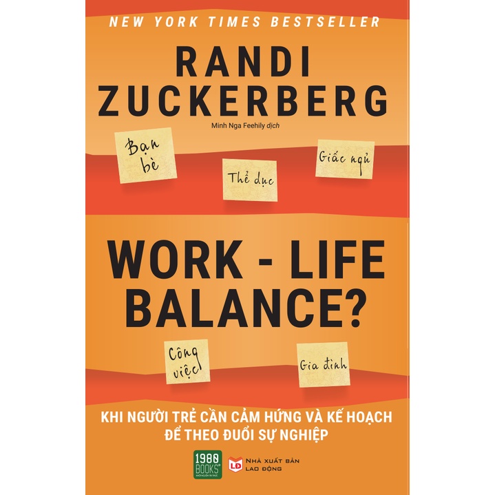 Sách - Work - Life Balance Khi Người Trẻ Cần Cảm Hứng Và Kế Hoạch Để Theo Đuổi Sự Nghiệp + tặng bookmark