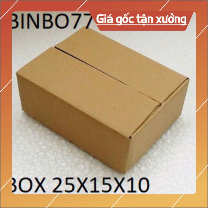 THÙNG CARTON 25 x 15 x 10 - THÙNG GIẤY GIÁ RẺ