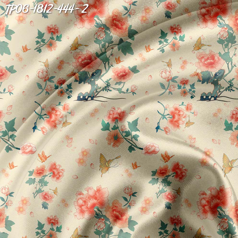 Vải Lụa Satin cao cấp in chuyển nhiệt- may áo dài, đầm thời trang, sơ mi thời trang, đồ bộ pijama cao cấp