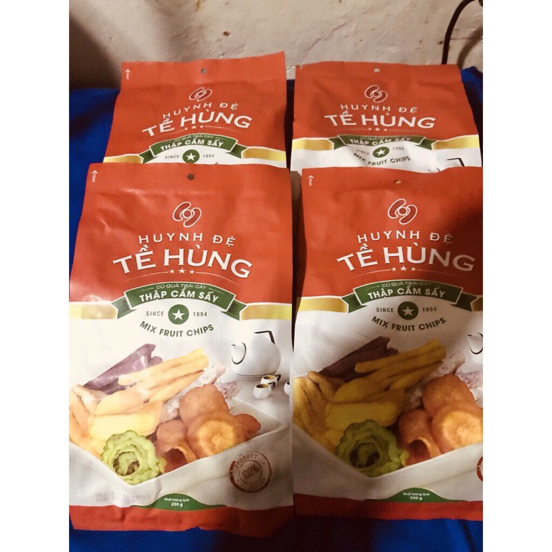 500gr Hoa quả sấy (Trái cây sấy) Huynh Đệ Tề Hùng | Đủ vị