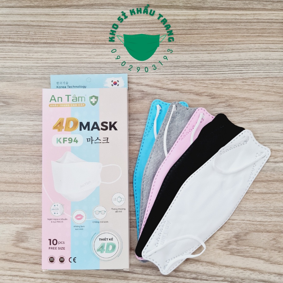 Khẩu trang KF94 An Tâm hộp 10 cái