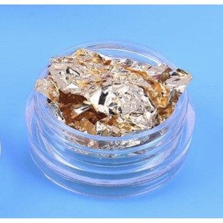 Giấy foil vàng/bạc dùng trang trí móng tay