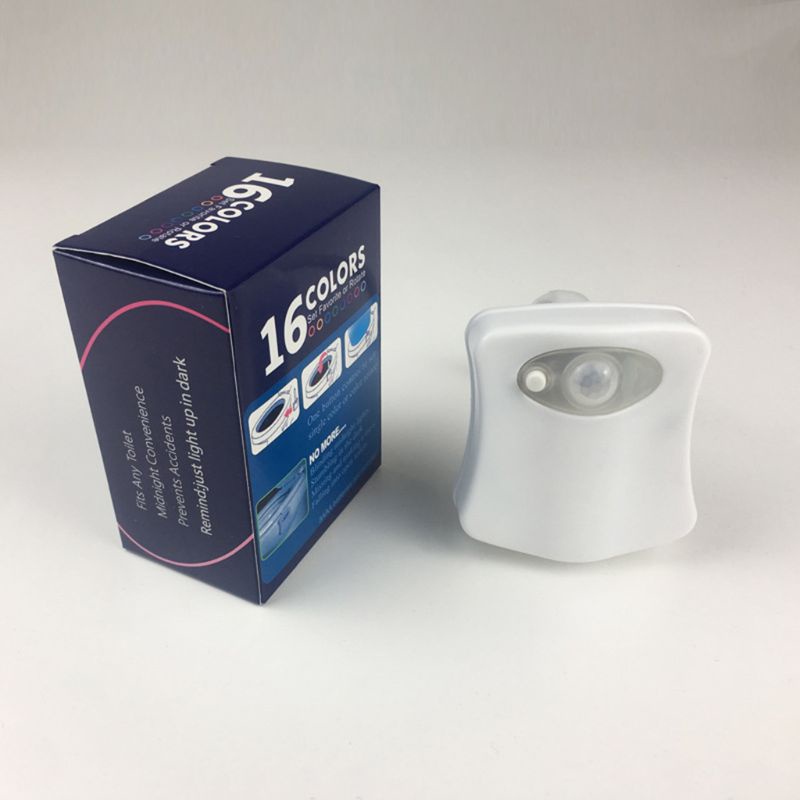 Đèn LED 8 16 Màu Sắc Tùy Chọn Cảm Biến Chuyển Động An Toàn Cho Bé