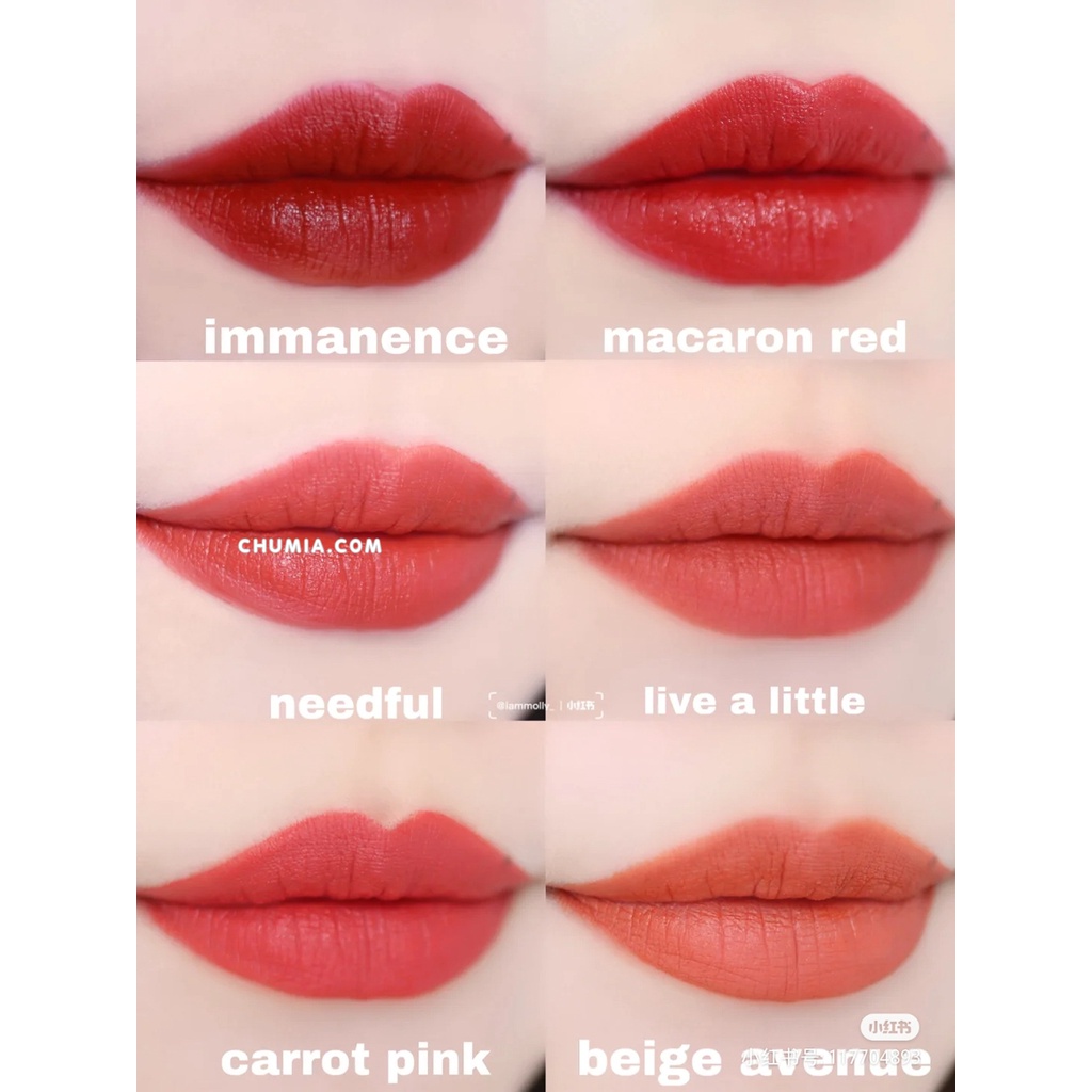 Son kem lì 3CE Lip Tint môi lâu trôi không trôi giá rẻ học sinh bộ trang điểm chính hãng SON chumia