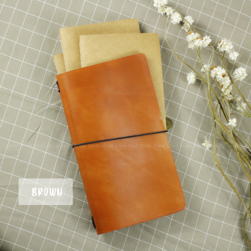 Traveller notebook - Sổ bìa da thay lõi được - STHM stationery