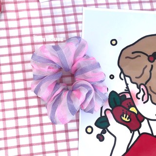 Cột tóc nhiều màu - scrunchies Bling Bling
