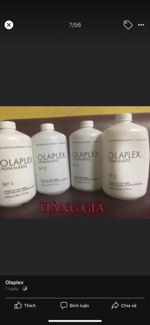 Bộ Olaplex phục hồi tóc 525ml