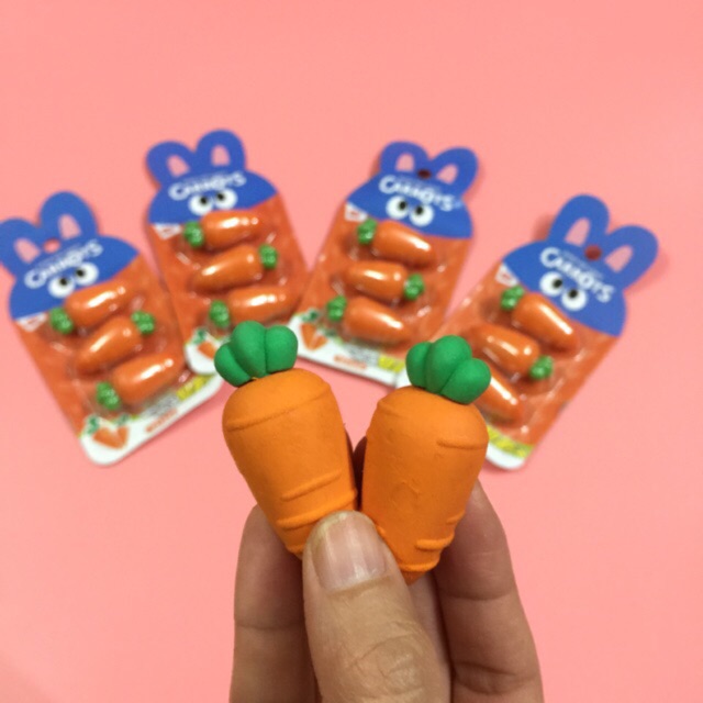 Sét Gôm - Tẩy hình Cà Rốt 🥕👩🏻‍🌾👩🏻‍🌾