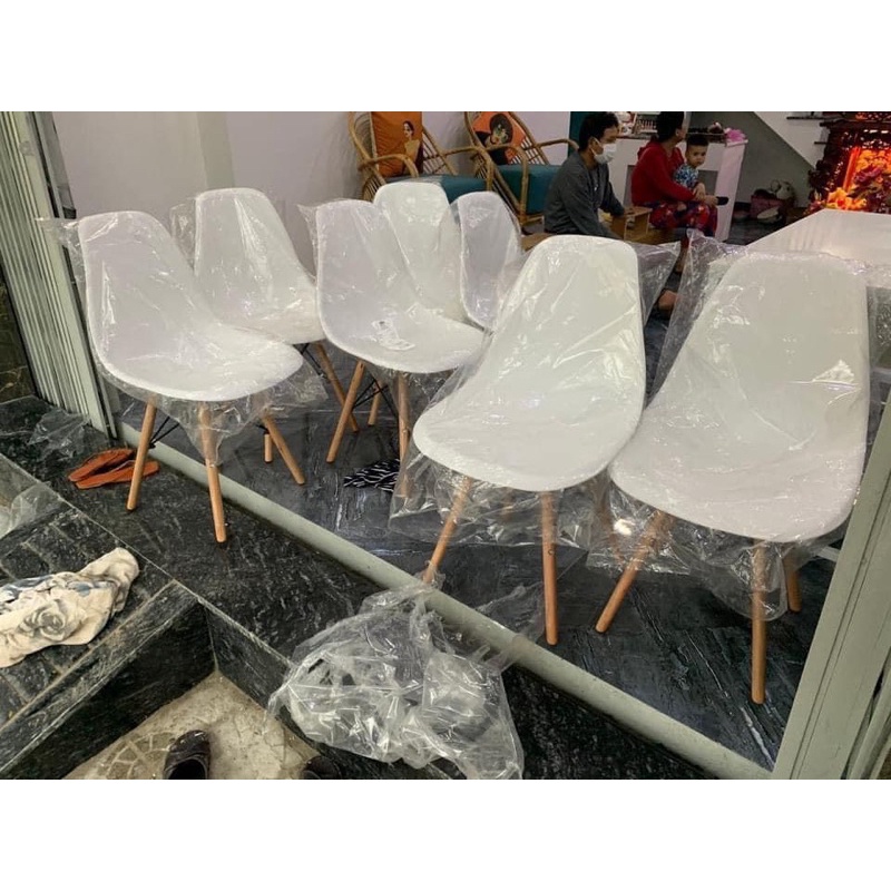 ❗❗GHẾ EAMES CHÂN GỖ SỒI
