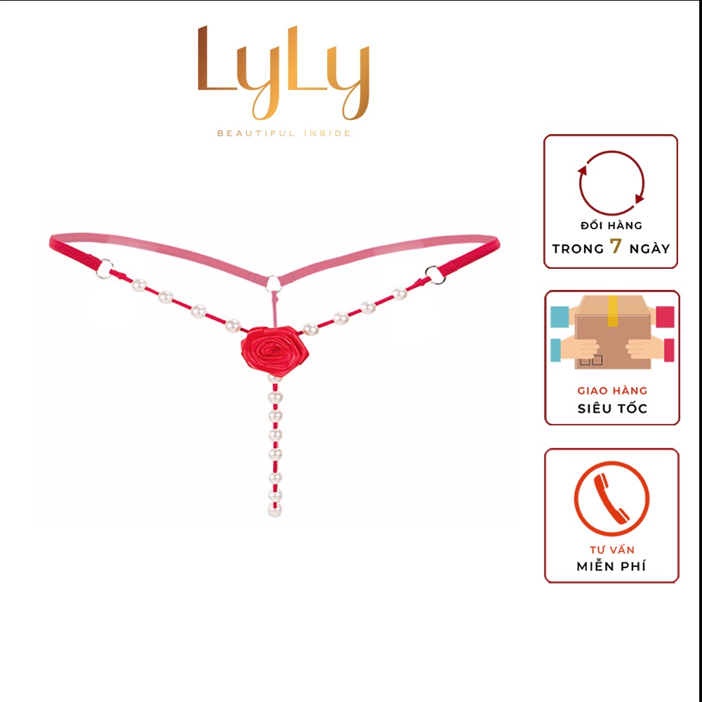 Quần lọt khe hoa hồng Lylylorem QL131