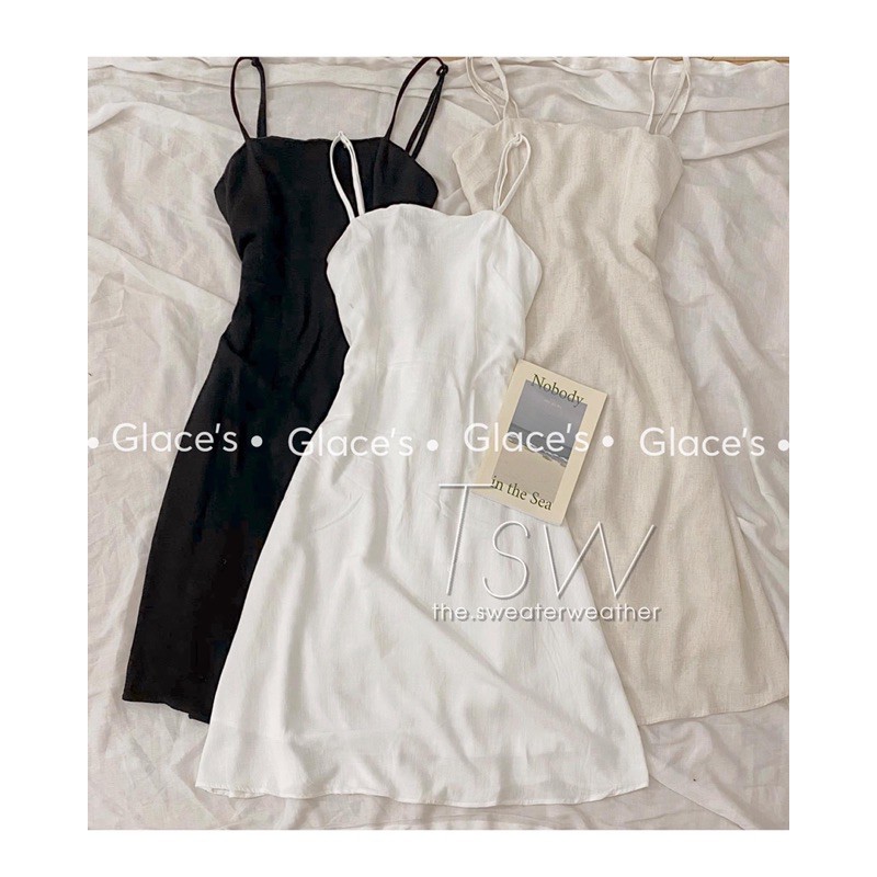 [TREND HÈ+ Ảnh video thật] Váy hai dây⚡FREESHIP⚡Váy hai dây chất đũi mịn, dáng suông dài kiểu đẹp, phong cách Hàn Quốc | BigBuy360 - bigbuy360.vn