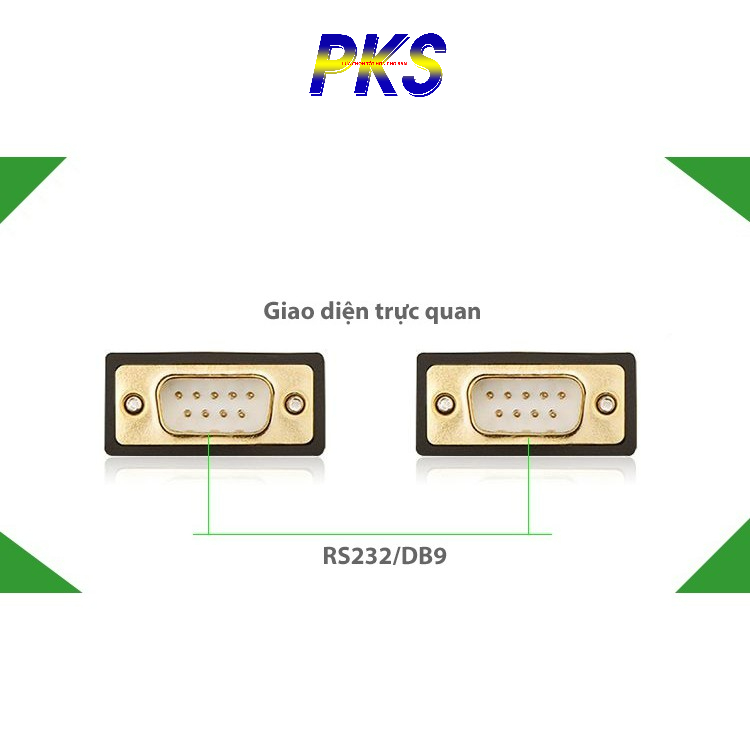 Cáp COM to COM RS232 hai đầu dương dài 1.5M chính hãng Ugreen 20153