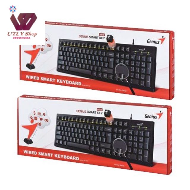 Bàn phím Genius Smart KB-101 (Đen)