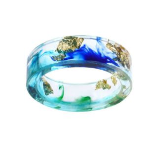 [Ảnh thật] Nhẫn resin sắc màu