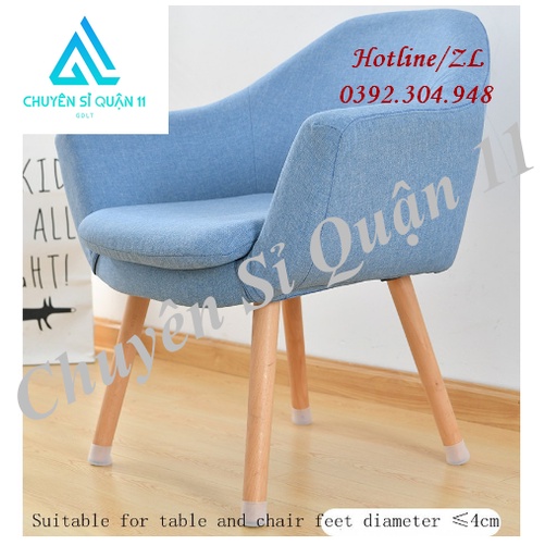 Vỏ bọc chân bàn ghế silicon dày hình tròn, miếng silicon dày bọc chân bàn ghế