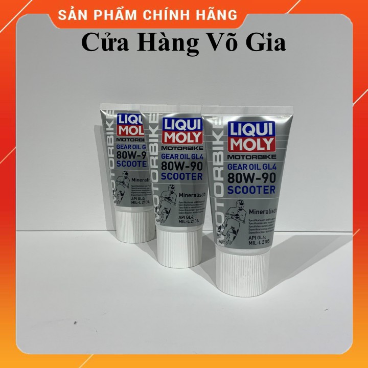 [Mã LIFEAUMAY giảm 10% tối đa 30k đơn 150k] Nhớt hộp số Liqui Moly Scooter Gear 80w90 150ml