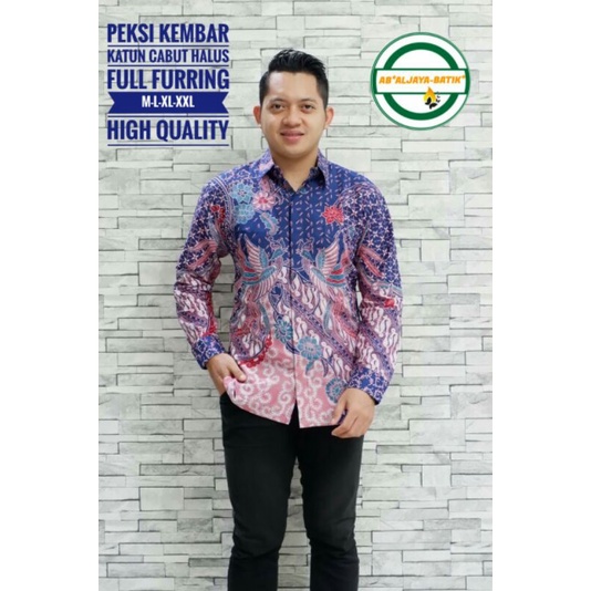 Áo Sơ Mi Nam Tay Dài Batik Peeksi KEMBAR