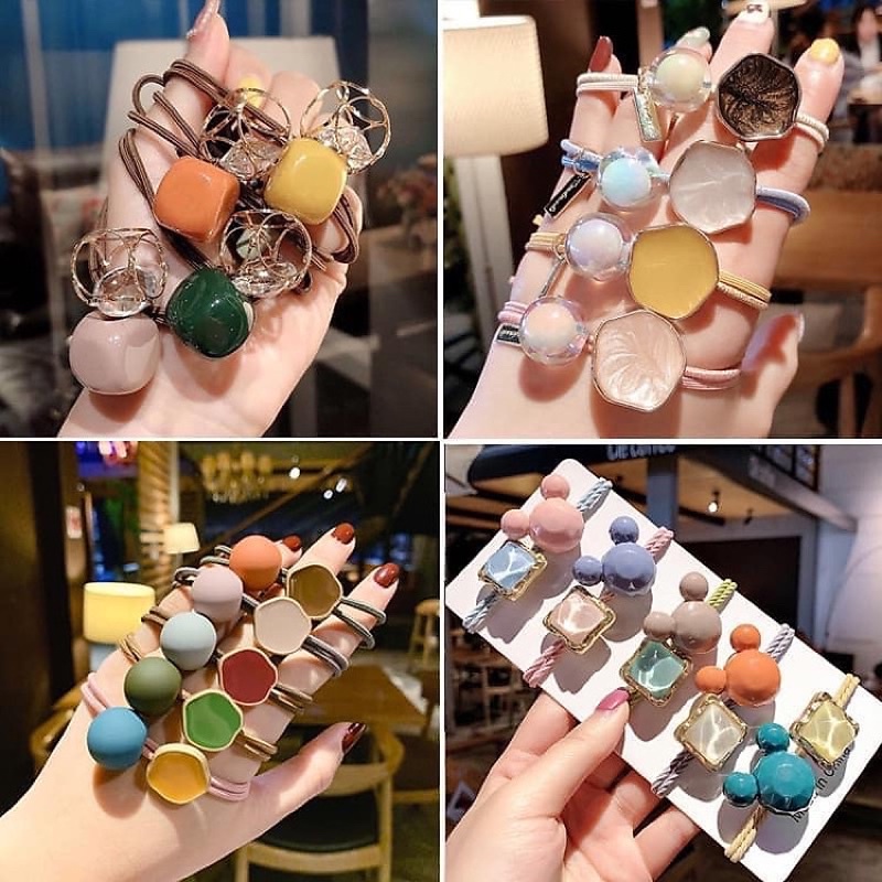 Sét 20 Dây Cột Tóc Siêu Xinh