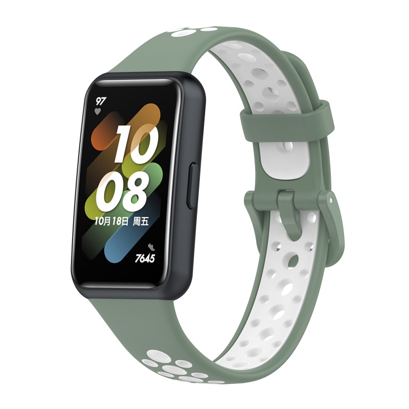 Dây Đeo Đồng Hồ Thông Minh Huawei Band 7 Bằng TPU Hai Màu
