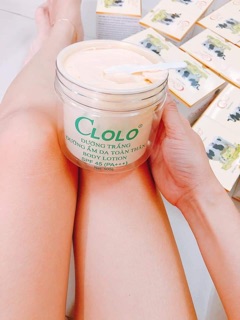 Kem Clolo sữa bò trắng da