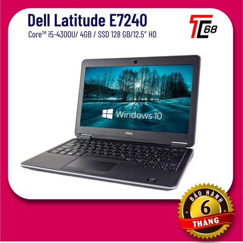 Máy tính xách tay Dell Latitude E7240 I5-4300U/4G/128G SSD/12.5" [LỖI ĐỔI MỚI TRONG 15 NGÀY] | BigBuy360 - bigbuy360.vn
