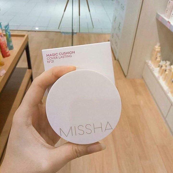 Phấn nước MISSHA MAGIC CUSHION COVER LASTING.