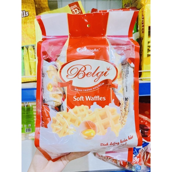 Bánh trứng sữa mềm Belgi 240g