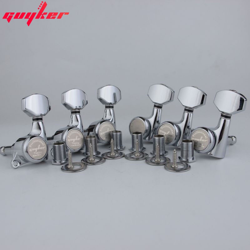 Bộ Chốt Chỉnh Dây Đàn Bằng Chrome Cho Đàn Guitar Điện 1: 18