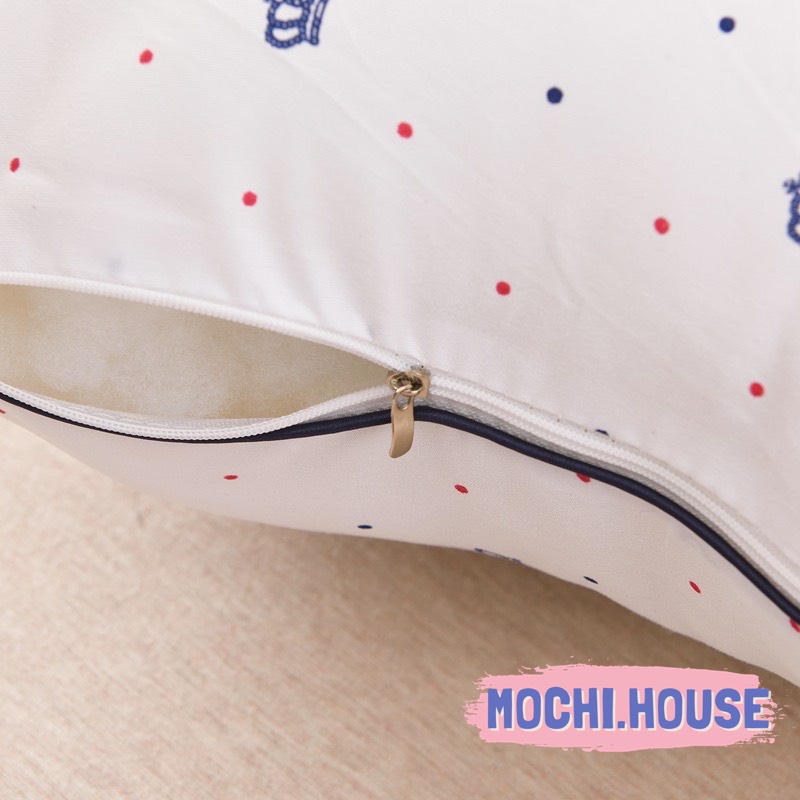 Ruột gối nằm HiIton nhập khẩu Mochi.house, ruột gối gòn cao cấp siêu êm ái