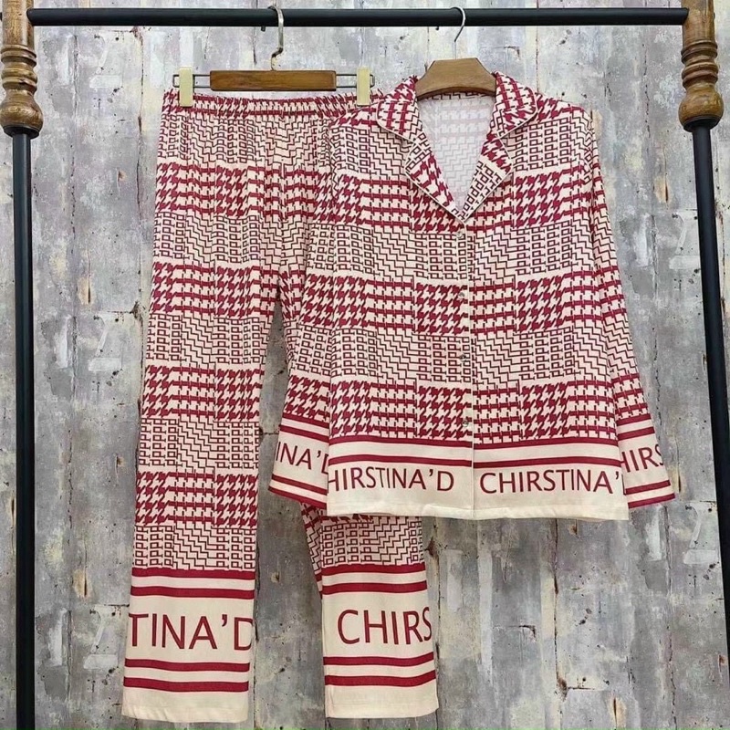 (Dưới 62kg) Đồ bộ pijama mặc nhà LỤA MANGO tay dài quần dài THIẾT KẾ CAO CẤP sang trọng cho bạn nữ