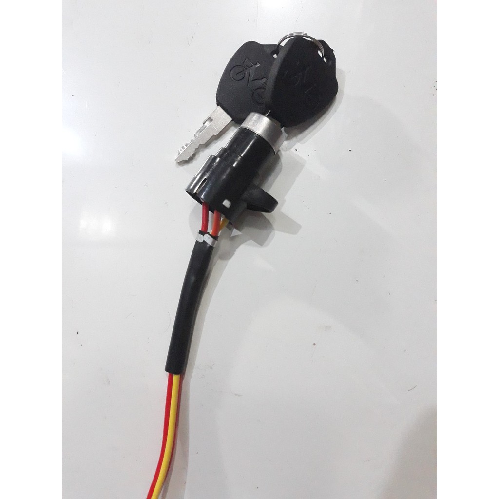 Ổ Khoá Xe Đạp Điện 2in1 Chất Lượng Cao - Bảo hành 1 năm.