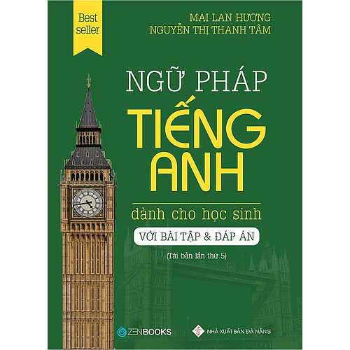 Sách - Ngữ Pháp Tiếng Anh Dành Cho Học Sinh (Bài Tập Và Đáp Án)